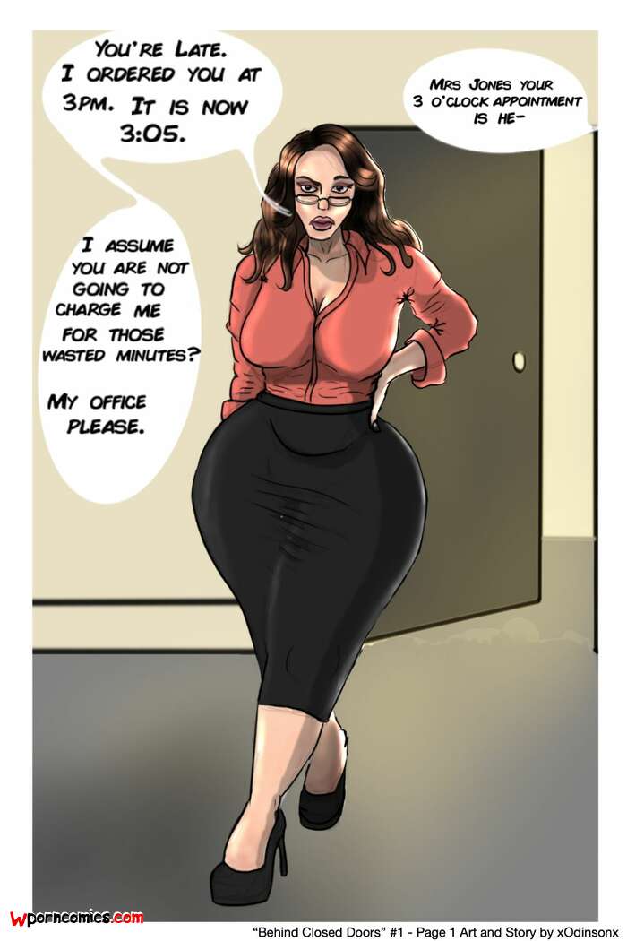 ✅️ Porn comic Behind Closed Doors. xOdinsonx. Sex comic black ...