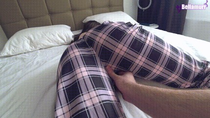 Touching Pussy Through Pyjamas Porn Gif | Pornhub.com