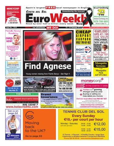 Euro Weekly News - Costa del Sol 18 - 24 September 2014 Issue 1524 ...