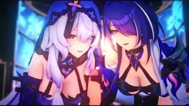 Honkai Star Rail - Acheron & Black Swan Service Sex - Pornhub.com