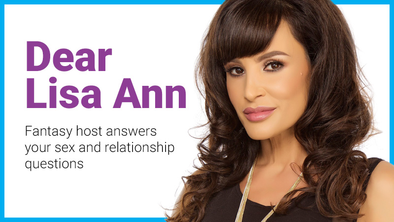 Dear Lisa Ann: Porn aspirations, fixing your dating profile + more ...