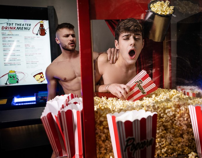 Gay Porn Star Devy Fucks Joey Mills At Movie Theater Concessions ...