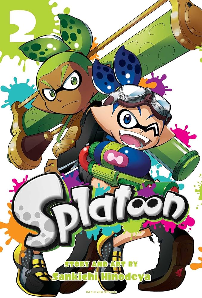 Splatoon, Vol. 2 (2): Hinodeya, Sankichi: 9781421597683: Amazon ...