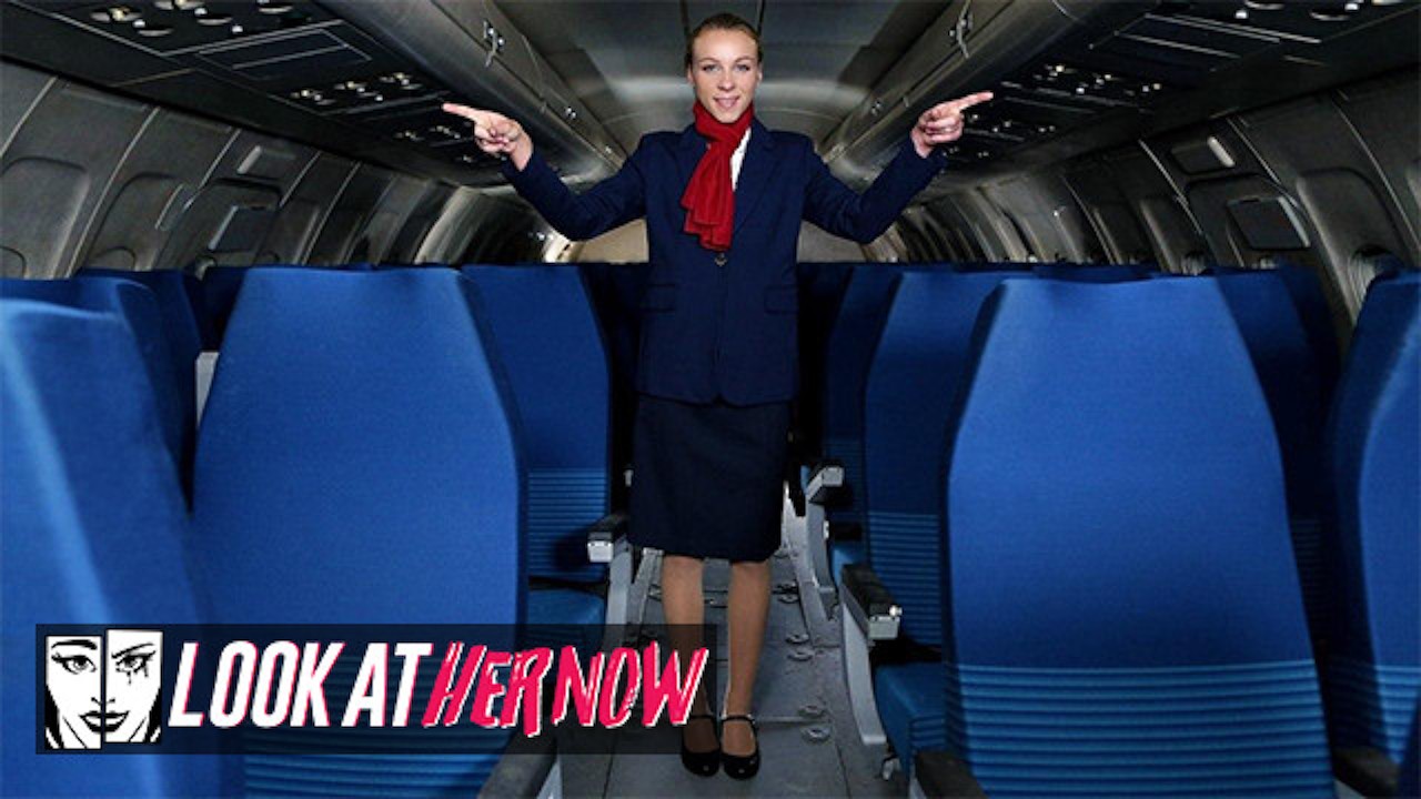 Look Ather Now - Sexy Air Stewardess Angel Emily, Been Anal ...