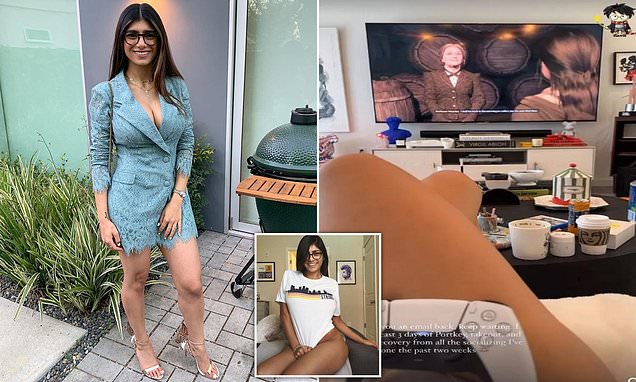 Former porn star Mia Khalifa tells fans to 'keep waiting' as she ...