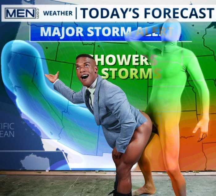 Weatherman Adrian Hart Gets Fucked During Weather Forecast On TV ...