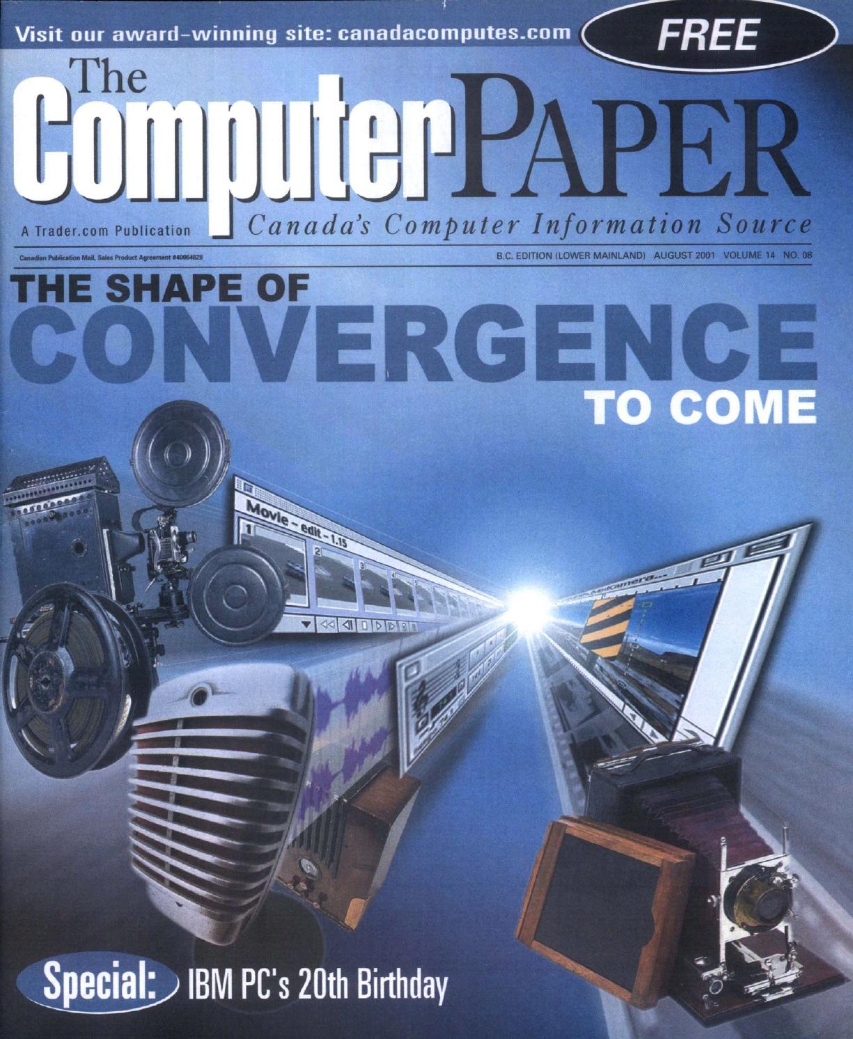 2001 08 The Computer Paper - BC Edition by The Computer Paper - Issuu