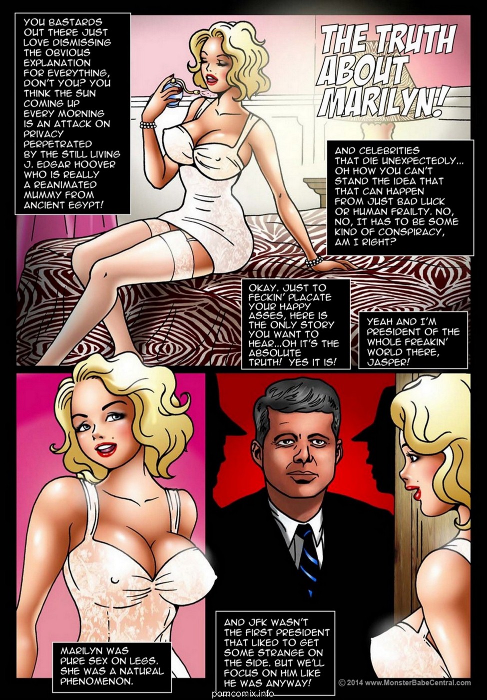 The truth about Marilyn | 18+ Porn Comics