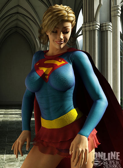 Super Girl is super sexy in 3D! | Superheroes Cartoon Porn