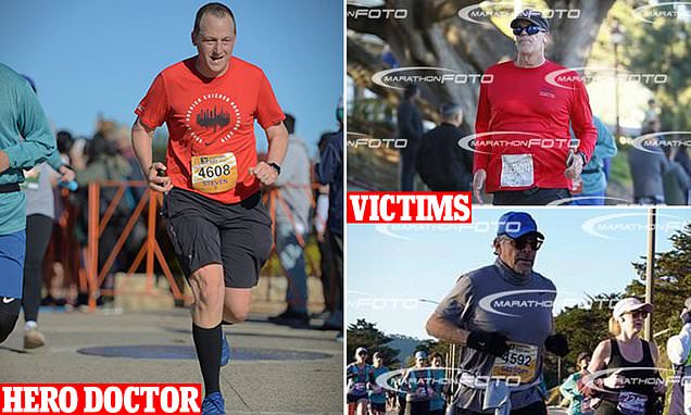 Hero cardiologist saves two runners who went into cardiac arrest ...