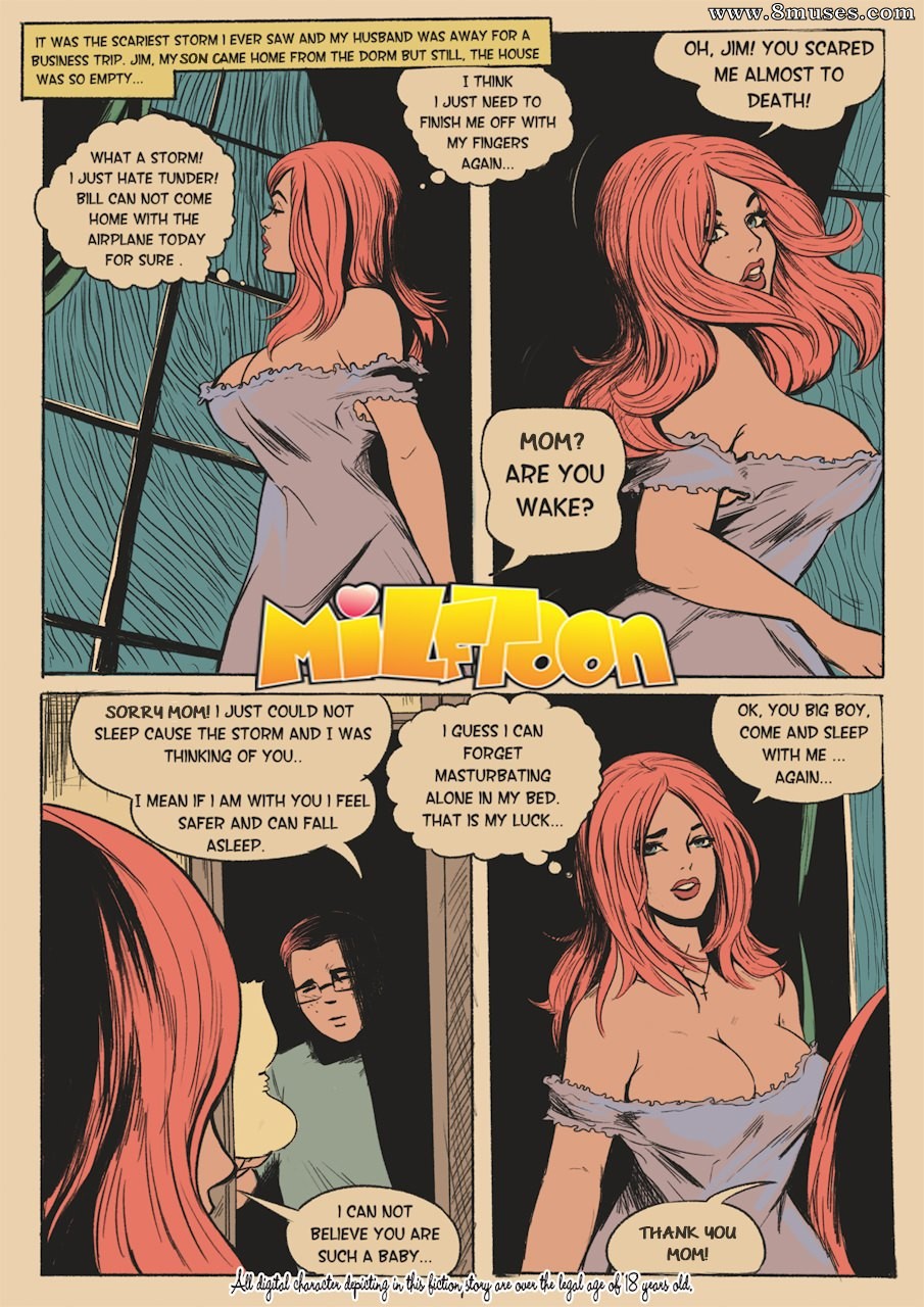 Mom, can I sleep with you? Issue 1 - Milftoon Comics | Free porn ...