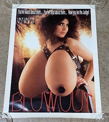 Vtg 80s 90s XXX Video Jewish Porn Star Movie Picture POSTER BIG ...