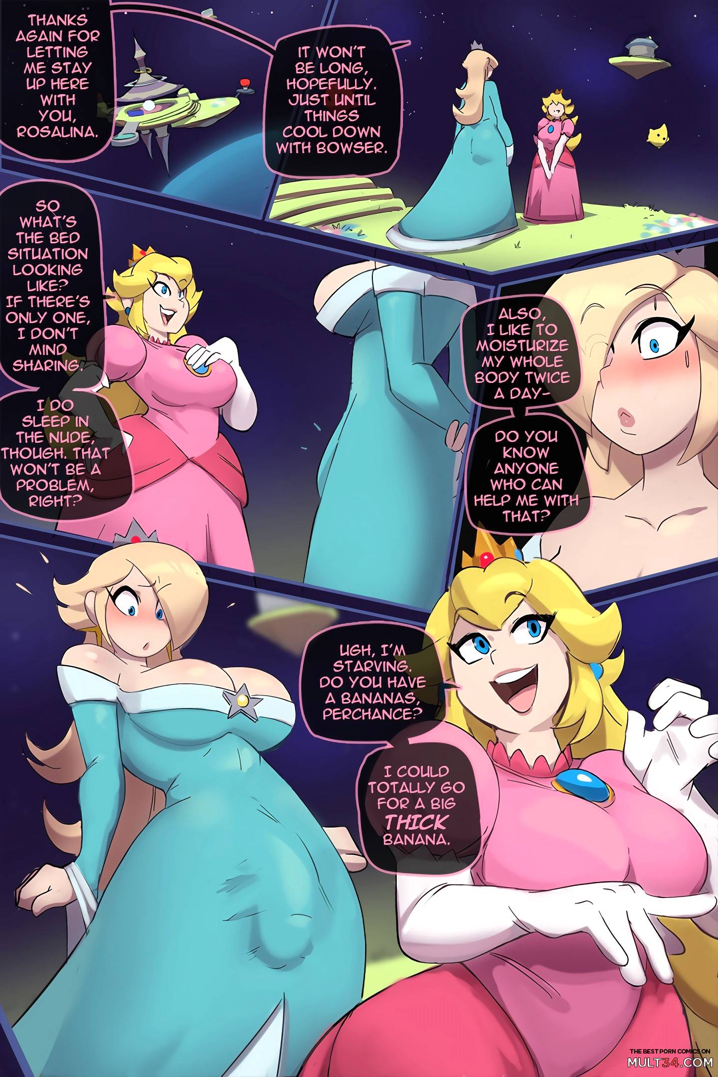 Super Mario porn comics, cartoon porn comics, Rule 34