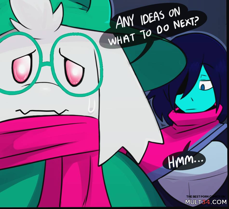 Kris' fucks Ralsei (Both versions) gay porn comic - the best ...