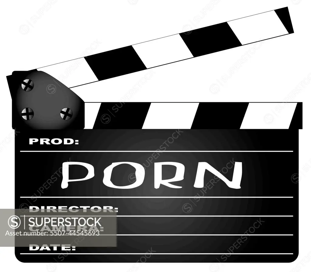 Porn Movie Clapperboard - SuperStock