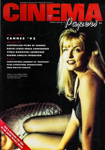 Cinema Papers No.89 August 1992 by UOW Library - Issuu