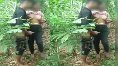 Bangladeshi College Student with Classmate in Jungle, Mms Desi Sex ...