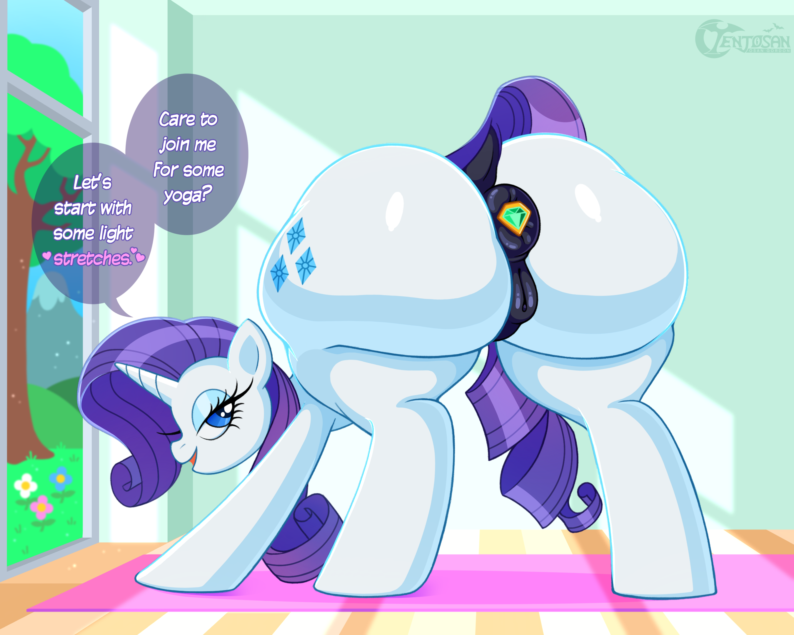 Rule34 - If it exists, there is porn of it / rarity (mlp) / 8224806