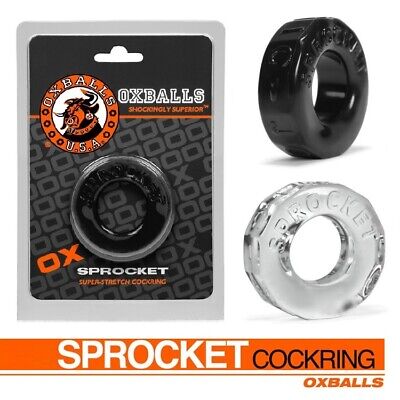 Oxballs SPROCKET TPR Ball Stretcher Stacking Cog Nut Cock Ring ...