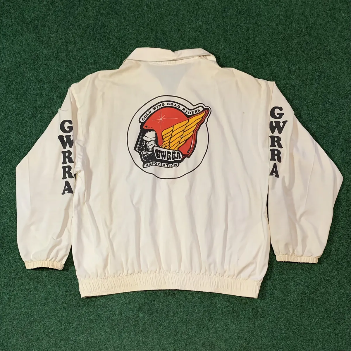 Vintage 90s GWRRA Gold Wing Road Riders Association Jacket Mens ...