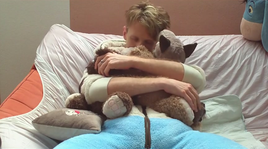 Extremely Horny Adult Baby Fucks His Plushies - gay fetish porn at ...