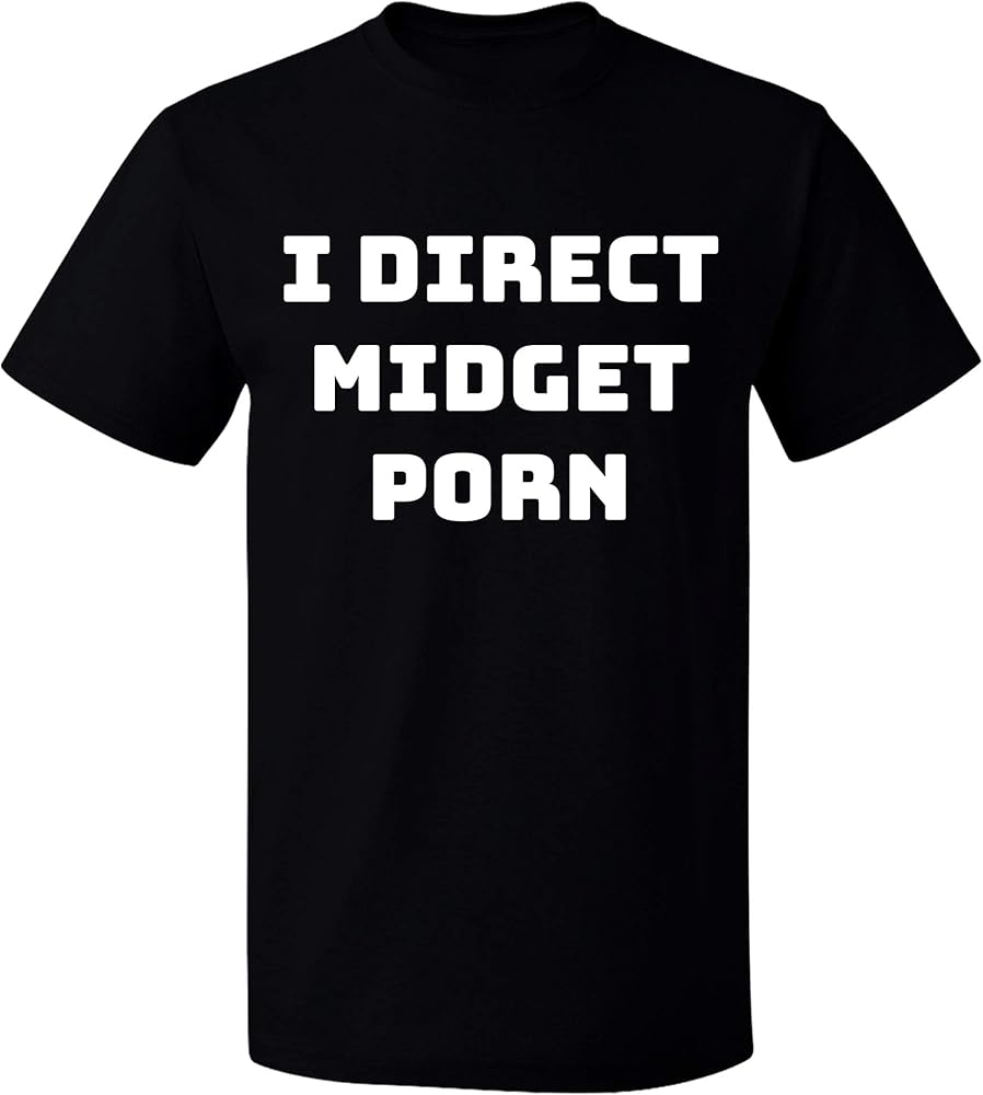 Men Slim Fit T-Shirt, I Direct Midget Porn, Custom Short Sleeve ...