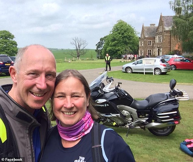 Pictured: British couple killed when they fell off their motorbike ...