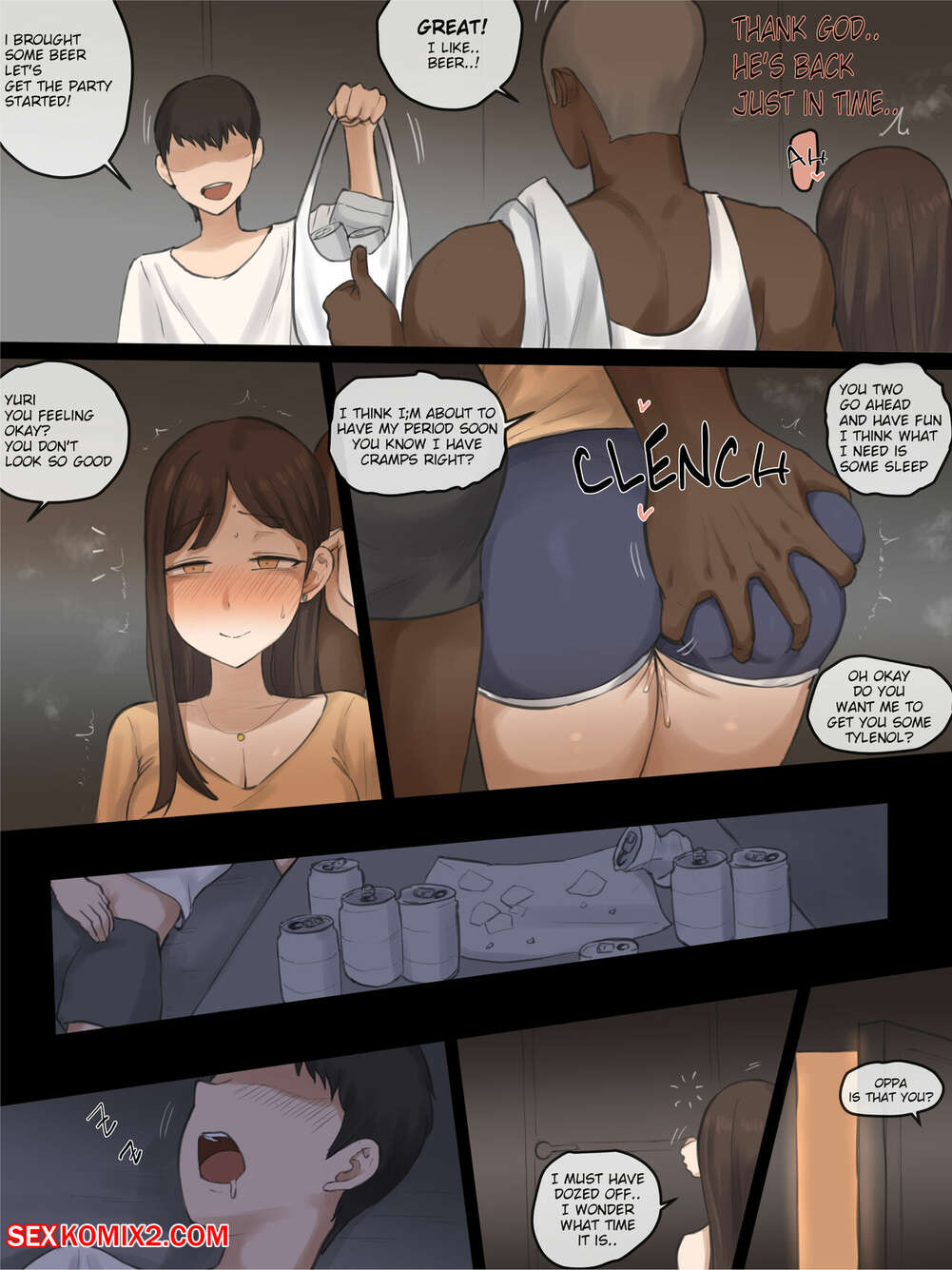 ✅️ Porn comic XBoyfriend. Laliberte Sex comic black guy came ...