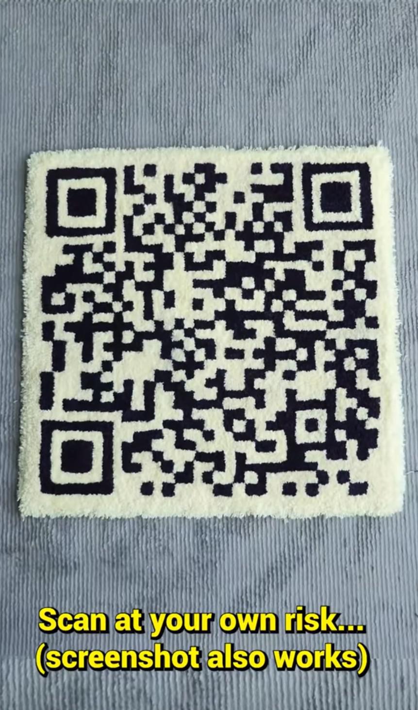 Blursed QR code : r/blursedimages