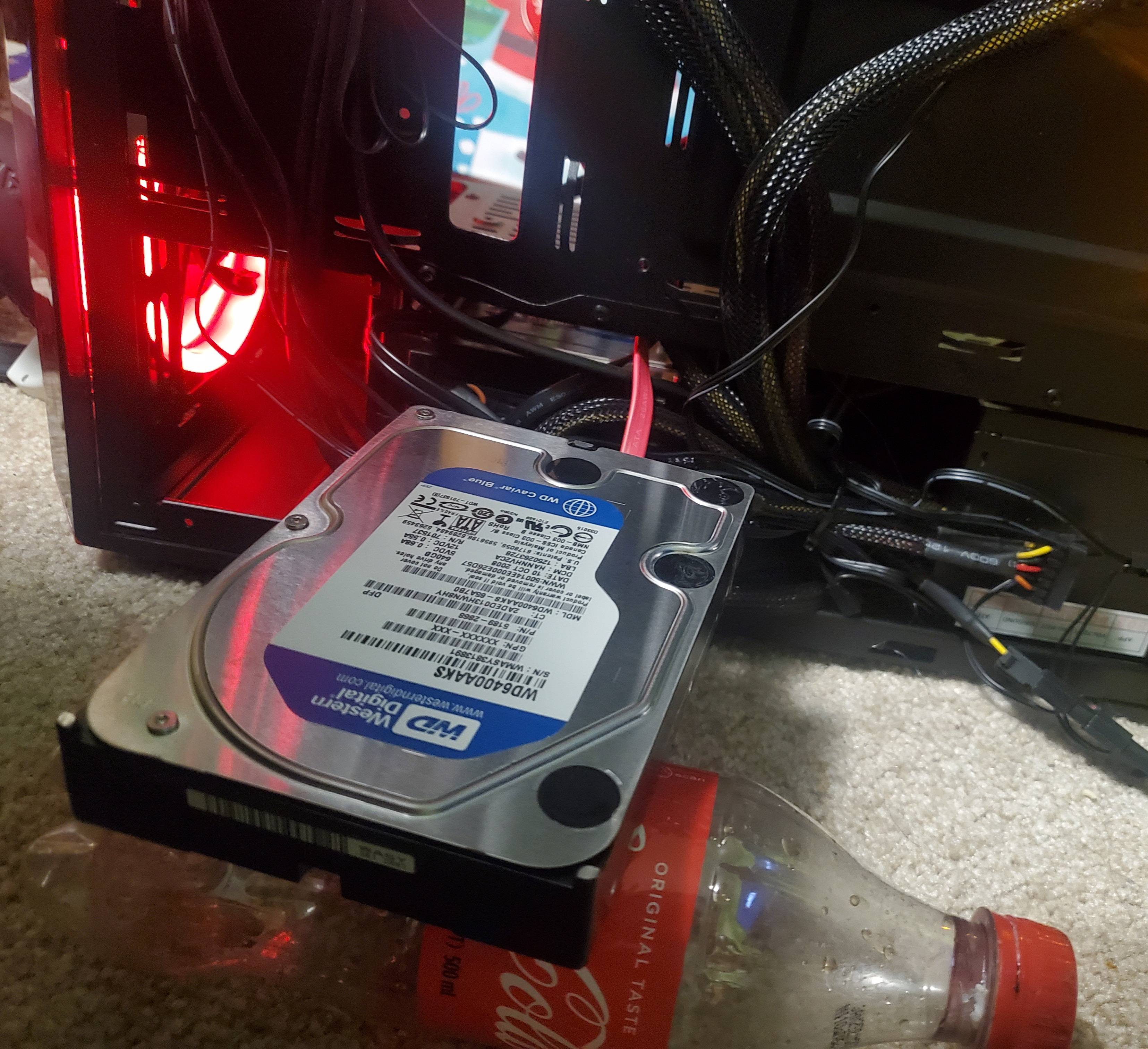 Got the brand new data recovery stand for this hard drive with all ...