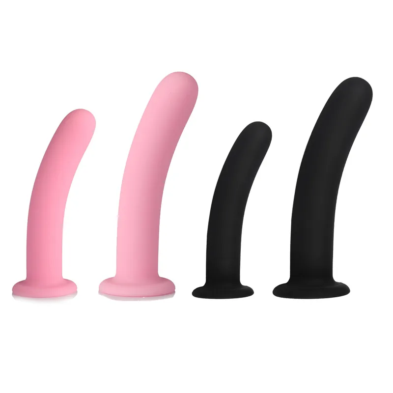 Smooth Anal Plug Bullet Vibrator With Suction Cup Vagina Massage ...