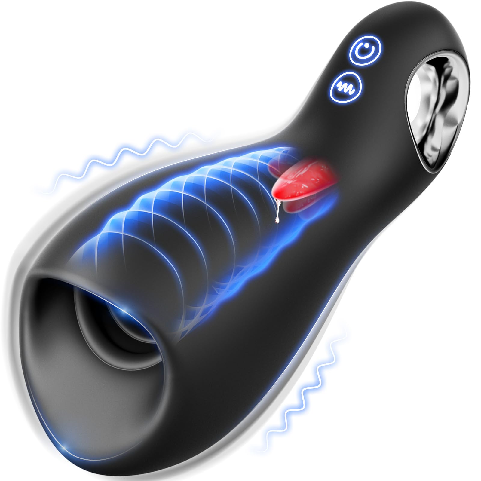 Amazon.com: Male Sex Toys for Men Penis Vibrator - 10 Vibrating ...