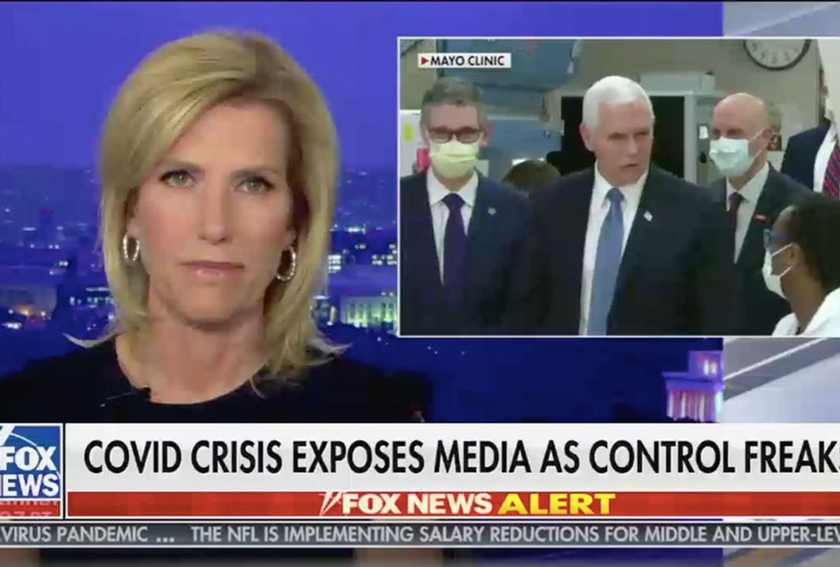 Laura Ingraham, working from home: Democrats pushing “panic porn ...