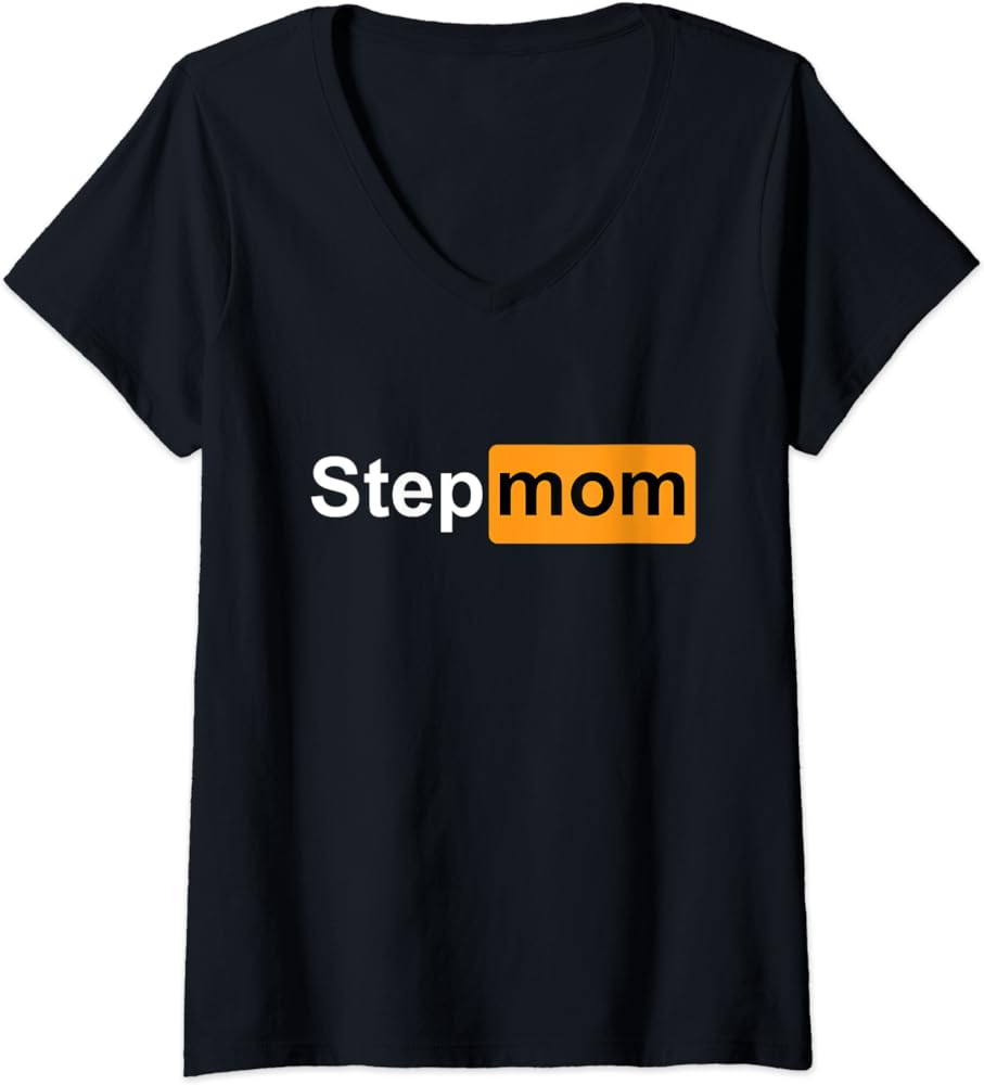 Amazon.com: Womens MILF Stepmom Mama Funny Porn Addicted Essential ...