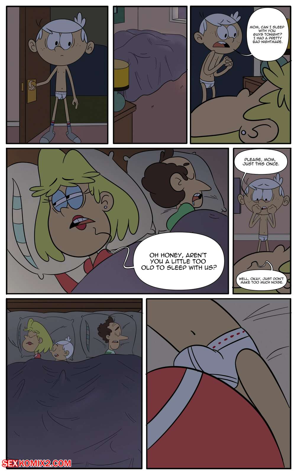 ✅️ Porn comic Sweet Nightmare. Chapter 1. The Loud House ...