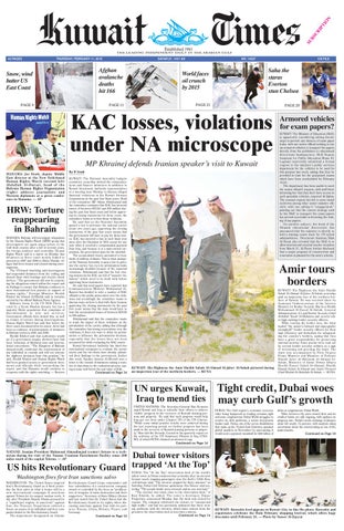 11 Feb 2010 by Kuwait Times - Issuu