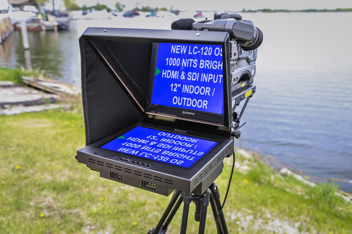 On the Fly Prompting | Mirror Image Teleprompters