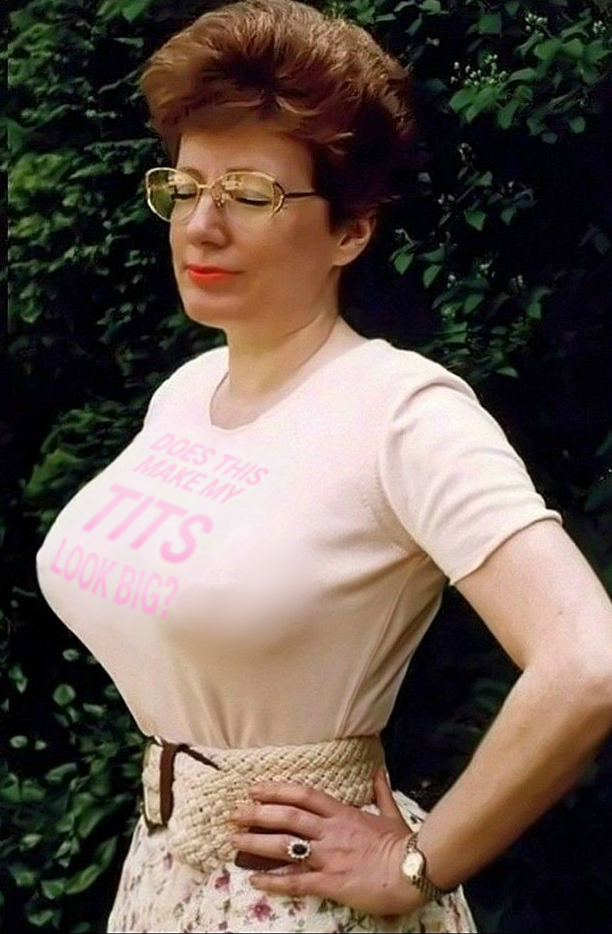 Moyra Melons t-shirt - MOMs WITH FULL BREAST IN SKIRTs or DRESS ...