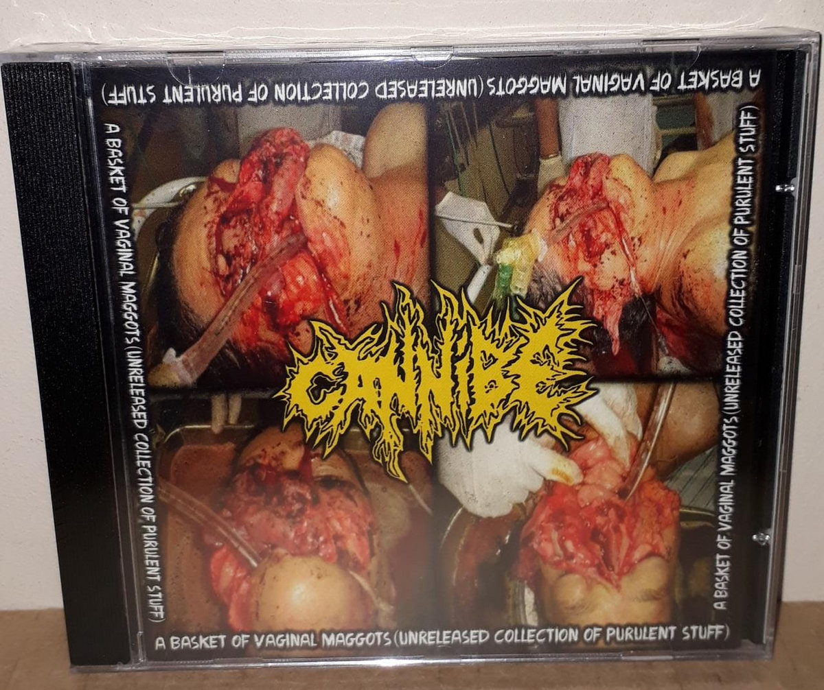 CANNIBE: A Basket of Vaginal Maggots – CD 2014 | Rotten Foetus Records