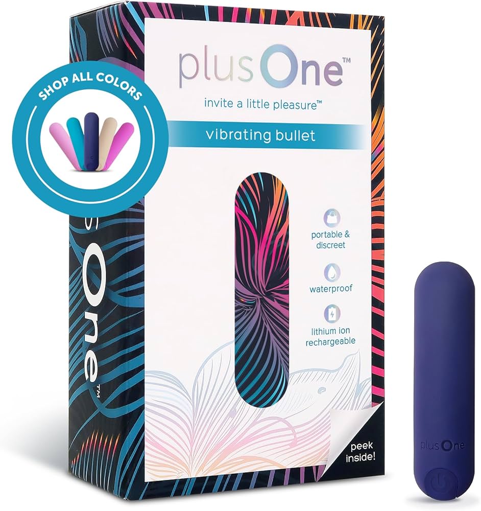 Amazon.com: plusOne Bullet Vibrator for Women - Mini Vibrator Made ...