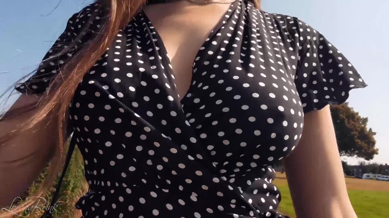 Boobwalk: Polka Dot Dress - Pornhub.com