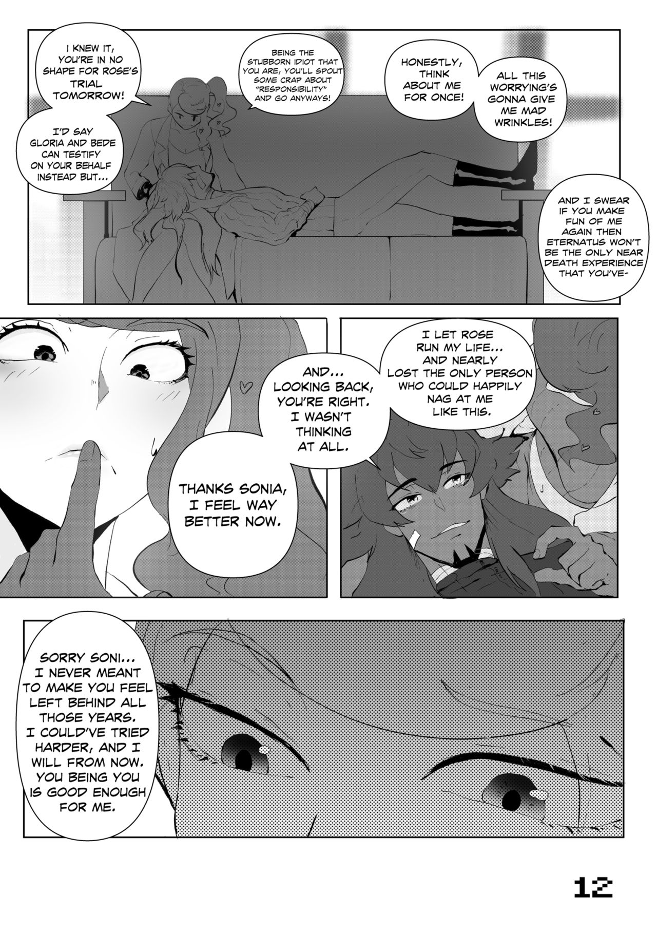 Through the Screen - a Leon NTR story - Page 12 - Comic Porn XXX