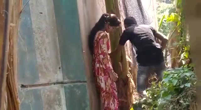 Village wife cheating she riding dick outdoors indian MMS porn ...