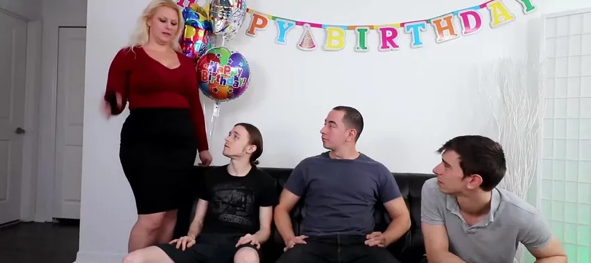 Chubby Mom Gangbang By 3 Sons Airtight DP Filthy Cum Whore ...