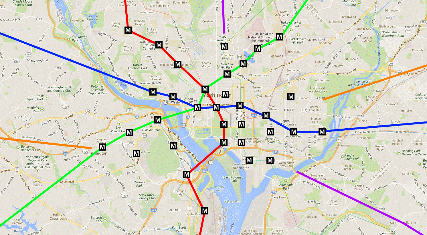 A Greater Washington Metro, part 2 | Transit Porn