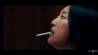 Alien Parasites - Hot asian babe smokes and rides big white cock ...