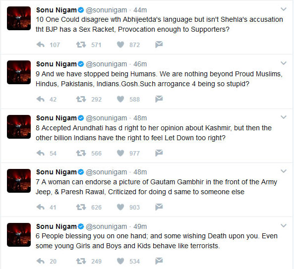 Abhijeet Bhattacharya row: Sonu Nigam QUITS Twitter in singer's ...