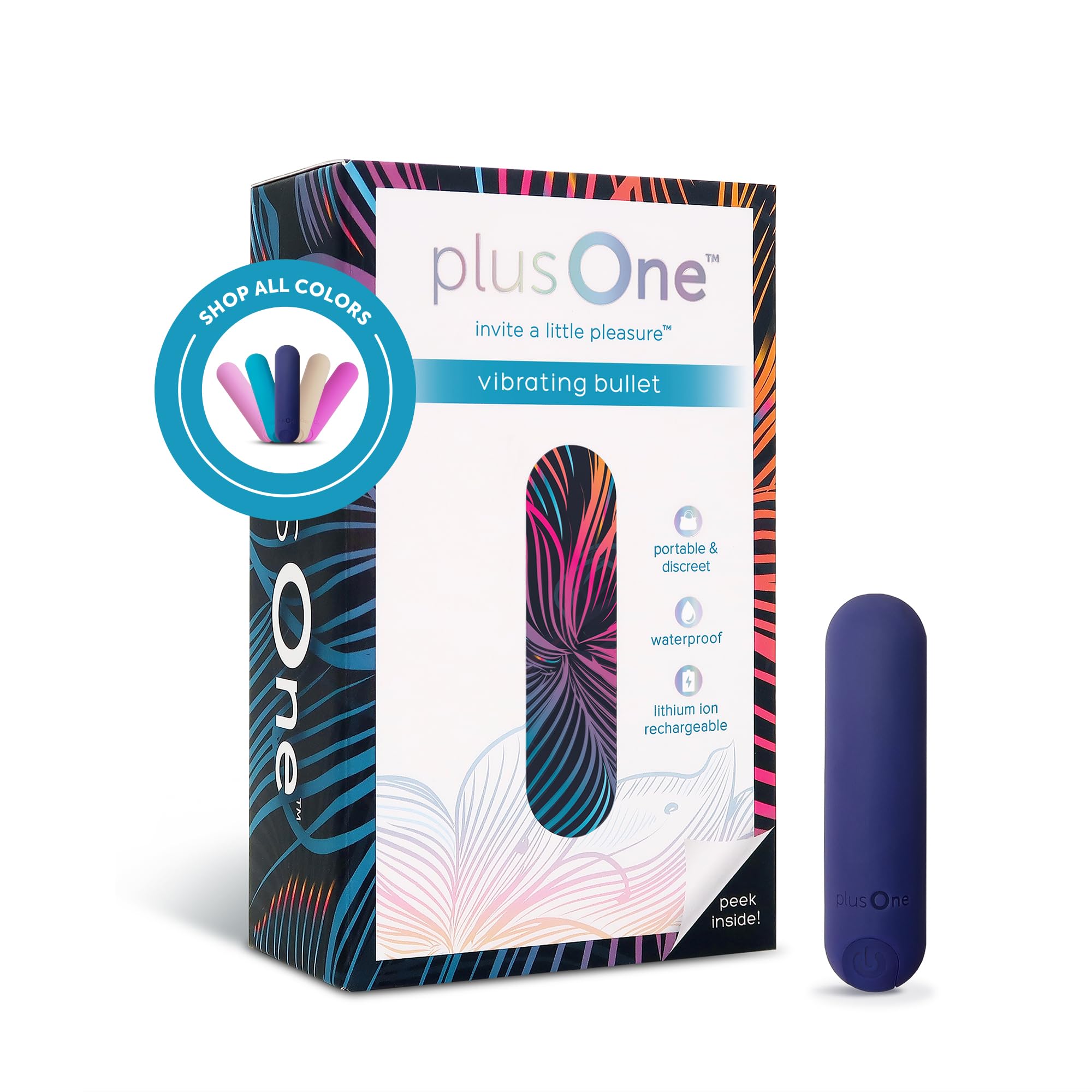 Amazon.com: plusOne Bullet Vibrator for Women - Mini Vibrator Made ...