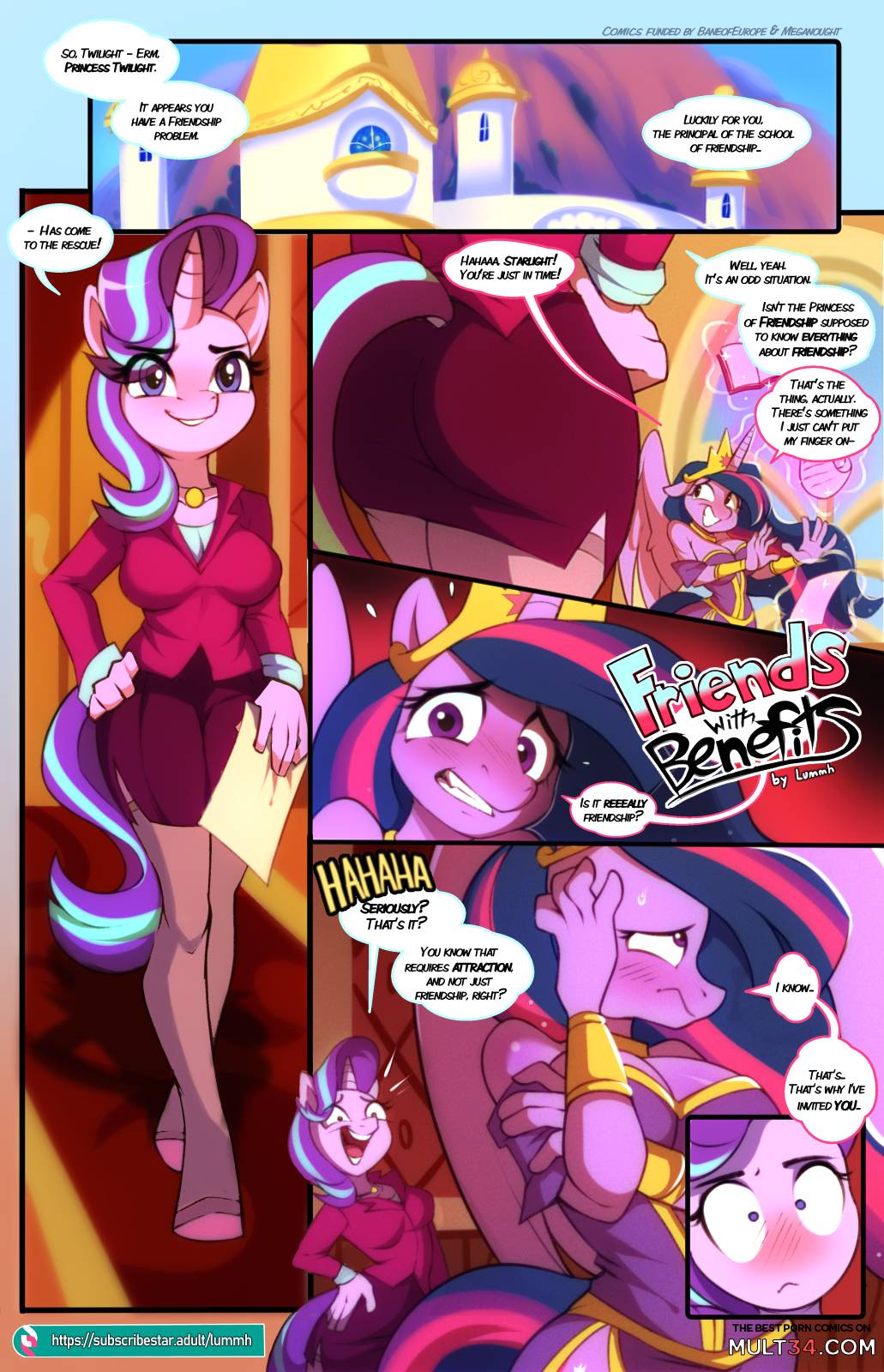 MLP Friendship With Benefits porn comic - the best cartoon porn ...