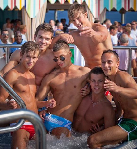 Pictures of Bel Ami Porn Models On RSVP Mediterranean Cruise